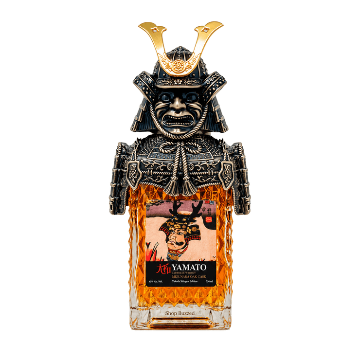 Yamato Takeda Shingen Mizunara Oak Cask Whisky 750ml - Shop Buzzed