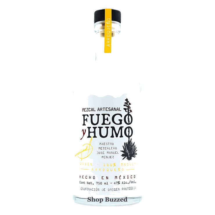 Fuego & Humo Arroqueño Mezcal 750ml - Shop Buzzed