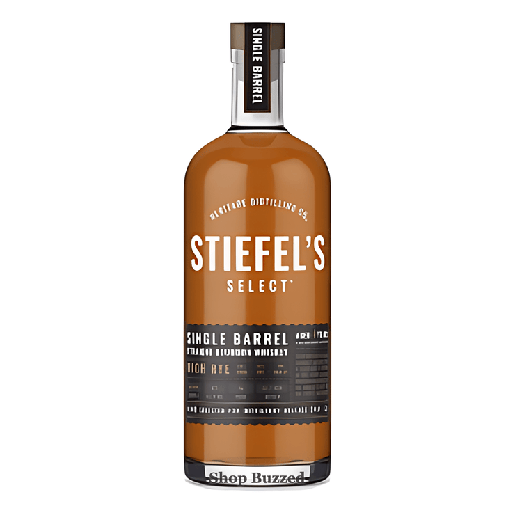 Heritage Distilling Co Stiefel's Single Barrel High Rye 4 year 750ml - Shop Buzzed