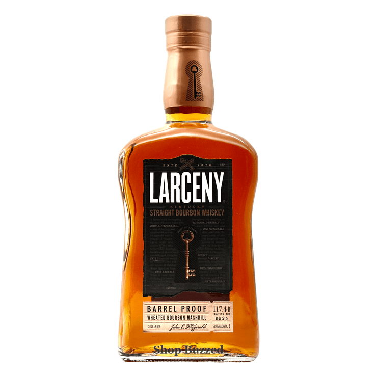 Larceny Kentucky Straight Bourbon Whiskey Barrel Proof Batch B525 750ml - Shop Buzzed