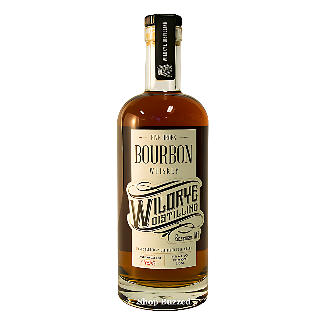 WildRye Whiskey Distilled from Rye Mash 750ml