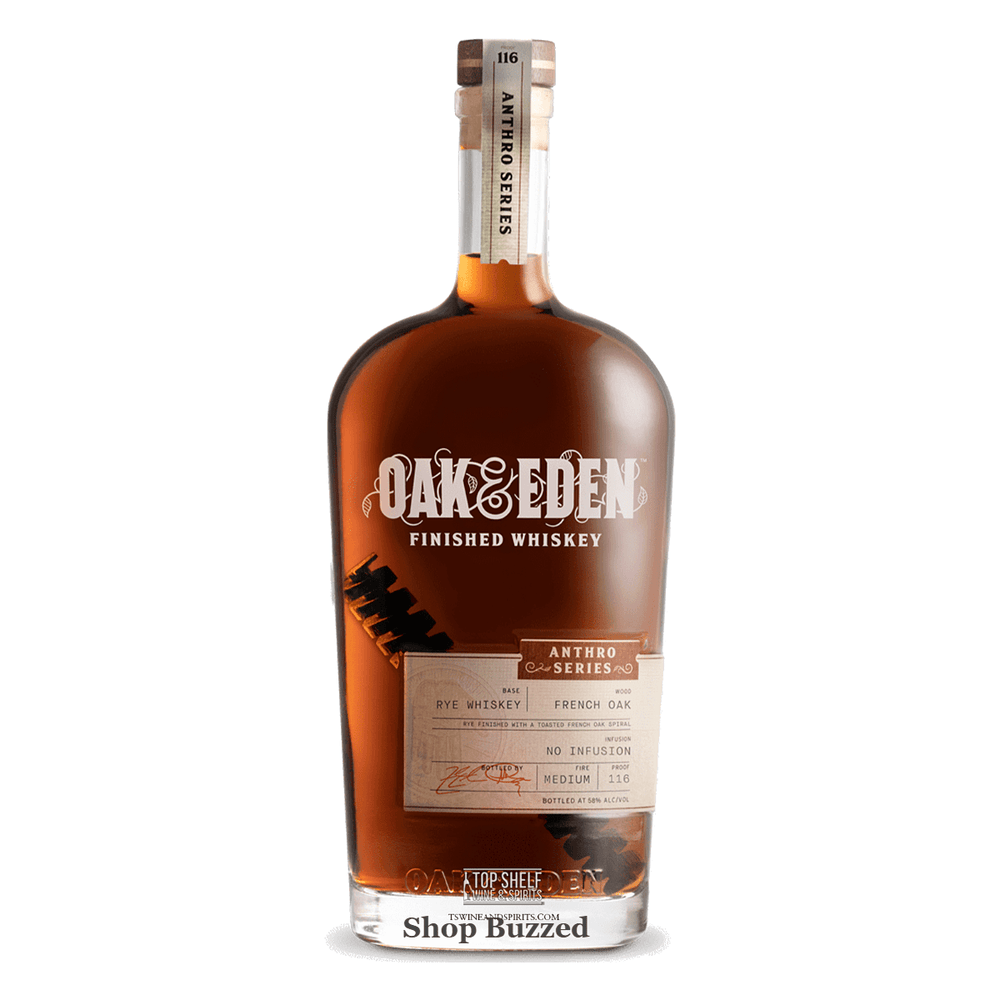 Oak & Eden Round Prairie Rye JamesTown Revival 750ml - Shop Buzzed