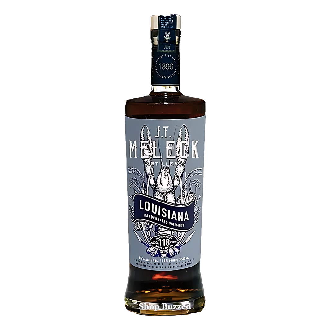J.T Meleck Distillers High Proof Small Batch American Rice Whiskey 750ml