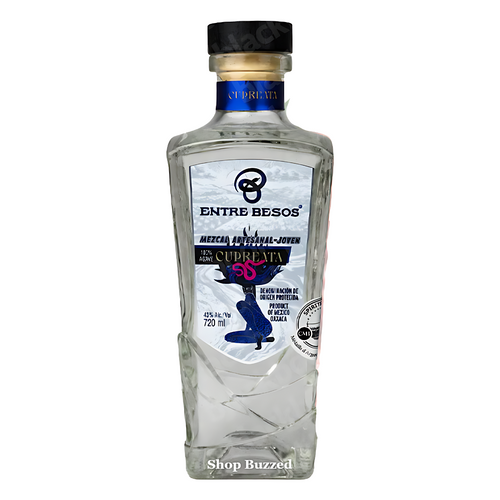 Entre Besos Mezcal Artesanal Joven Cupreata 720ml