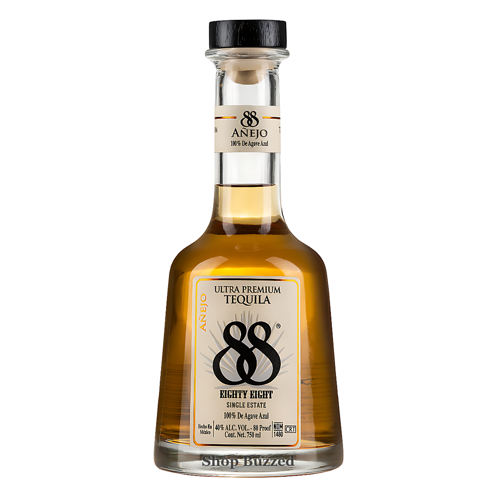 88 Tequila Anejo Single Estate Tequila 750ml
