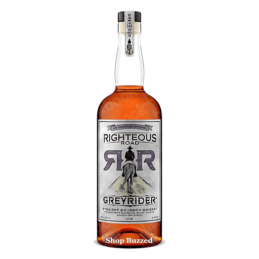 Righteous Road Greyrider Straight Bourbon Whiskey 750ml - Shop Buzzed