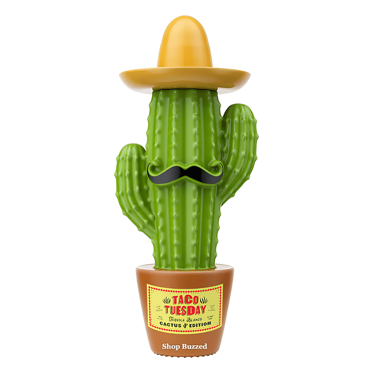 Taco Tuesday Cactus Tequila edition 750ml - Shop Buzzed