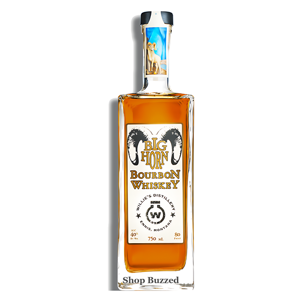 Willies Distillery Big Horn Bourbon Whiskey 750ml
