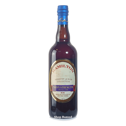 Hamilton 114 Navy Strength Rum 750ml - Shop Buzzed