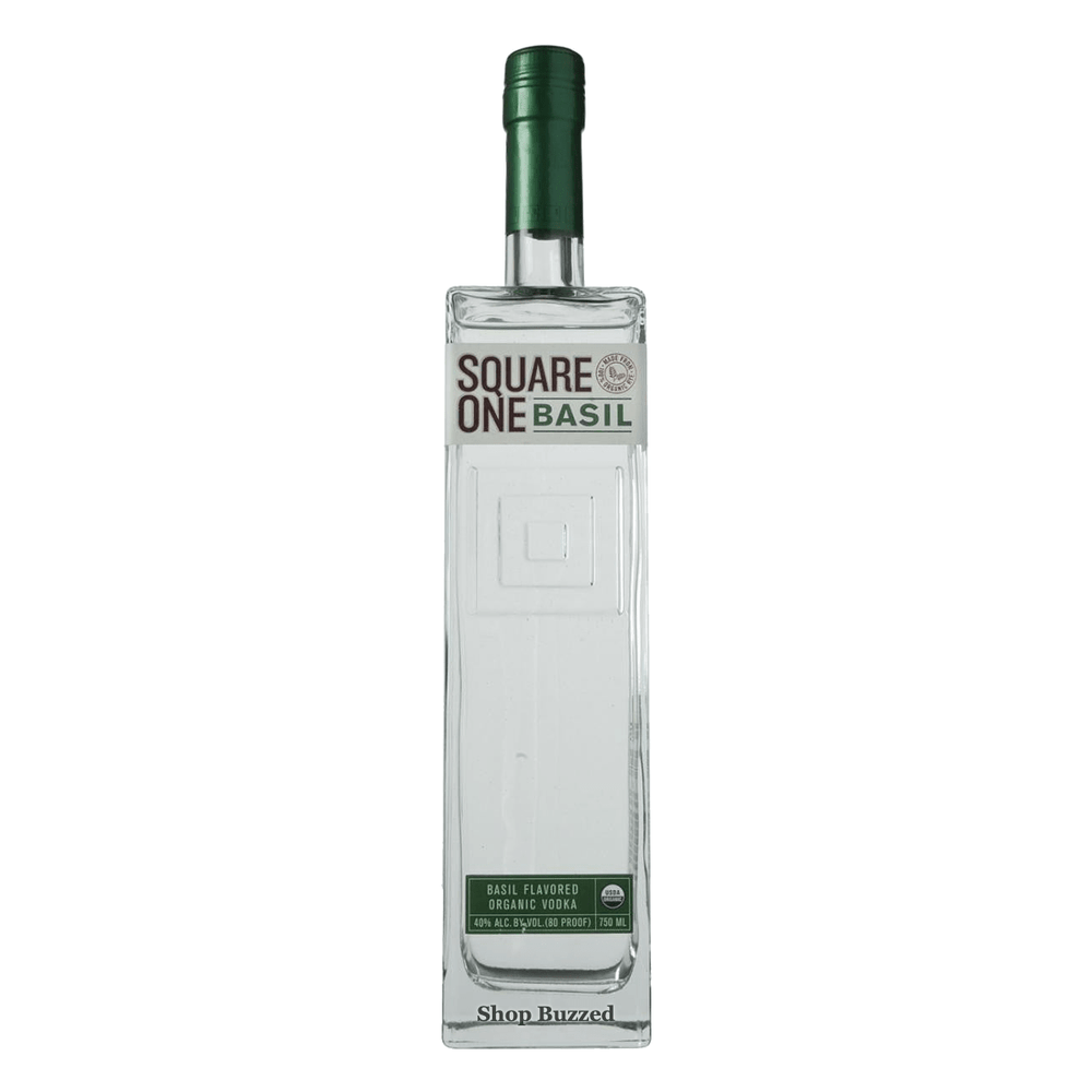 Square One Organic Basil Vodka 750ml - Shop Buzzed
