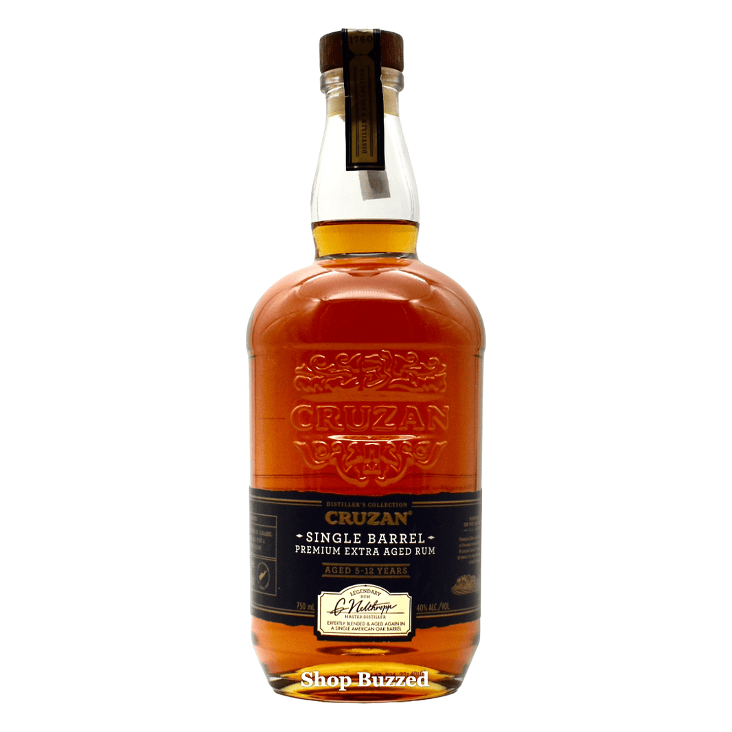 Cruzan Distillers Collection Single Barrel Premium Extra Aged Rum 750ml - Shop Buzzed