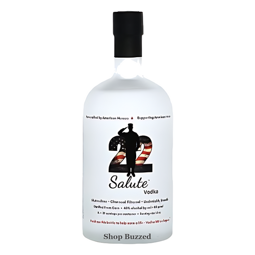 22 Salute Vodka 'With a Purpose' 1L
