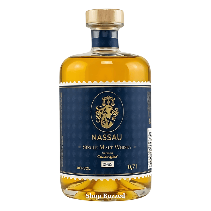 Nassau Single Malt Straight Whisky German Handcrafted 0141 750ml - Shop Buzzed