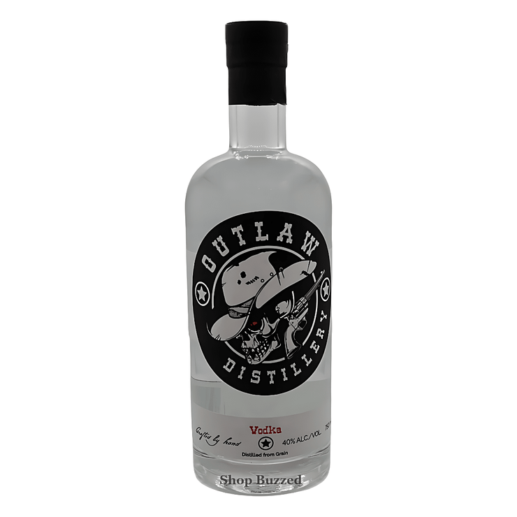 Outlaw Vodka Glass 750ml - Shop Buzzed