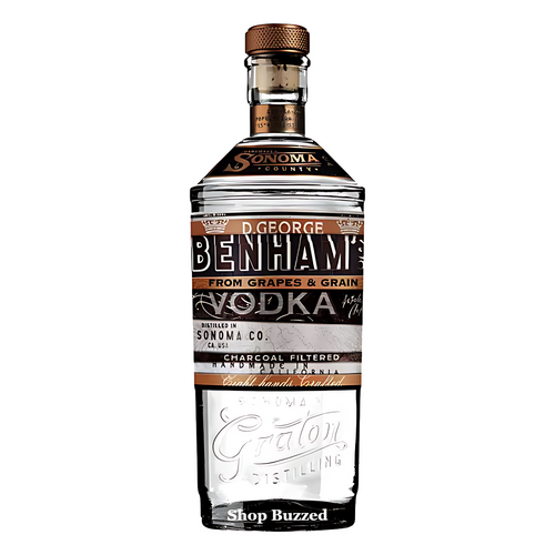 Benhams Charcoal Filtered Vodka 750ml