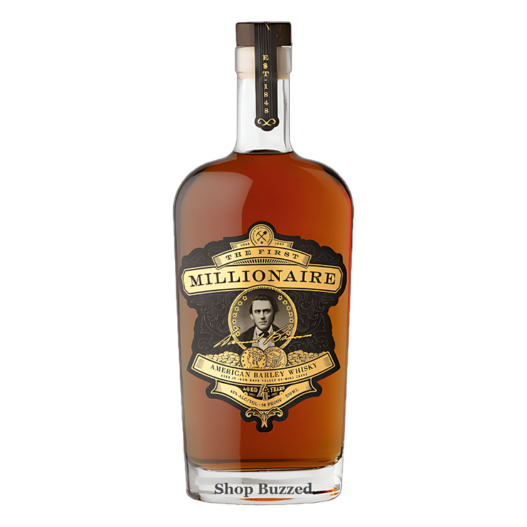 The First Millionaire Sacramento Single Malt Barley Whiskey 750ml