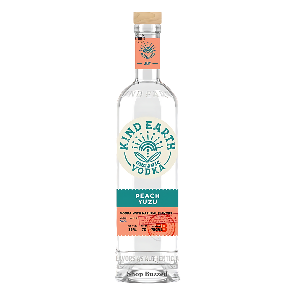Kind Earth Organic Peach Yuzu Vodka 750ml