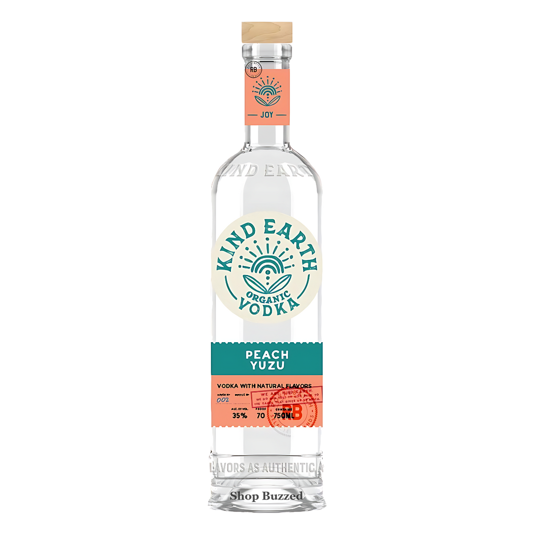 Kind Earth Organic Peach Yuzu Vodka 750ml