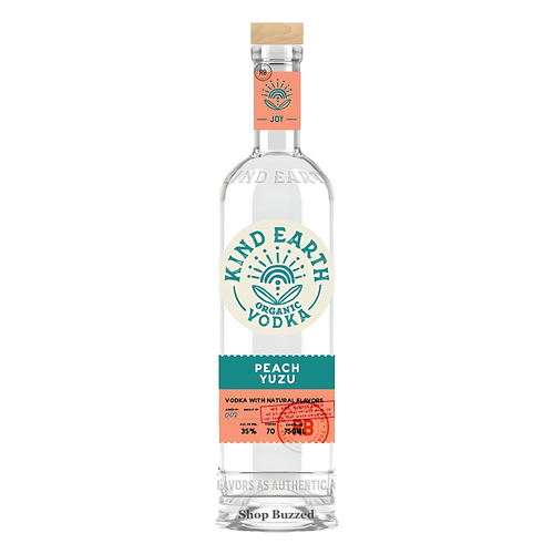 Kind Earth Organic Peach Yuzu Vodka 750ml