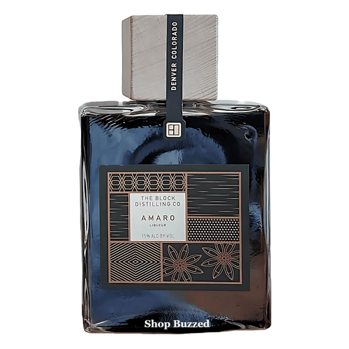 The Block Distilling Co Amaro Liqueur 750ml - Shop Buzzed