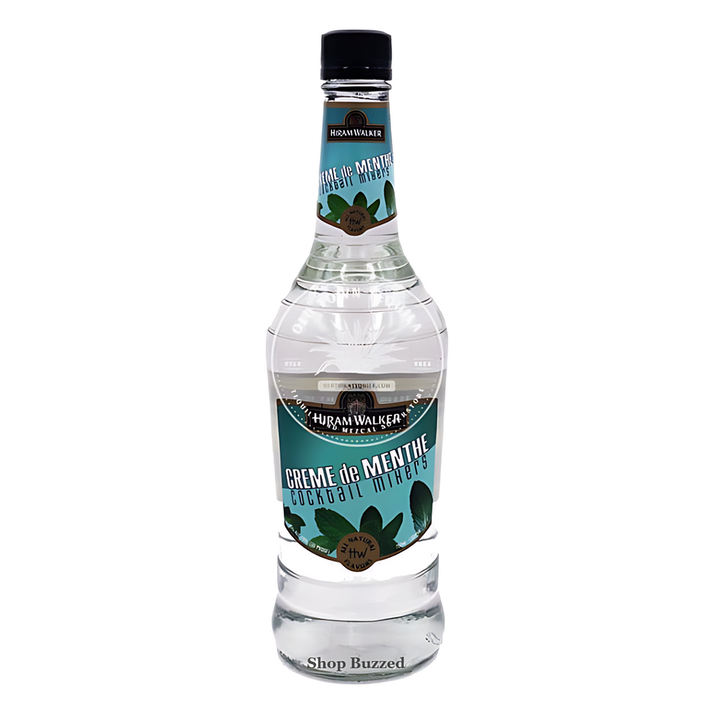 Hiram Walker Creme de Menthe Cocktail Mixers 1L