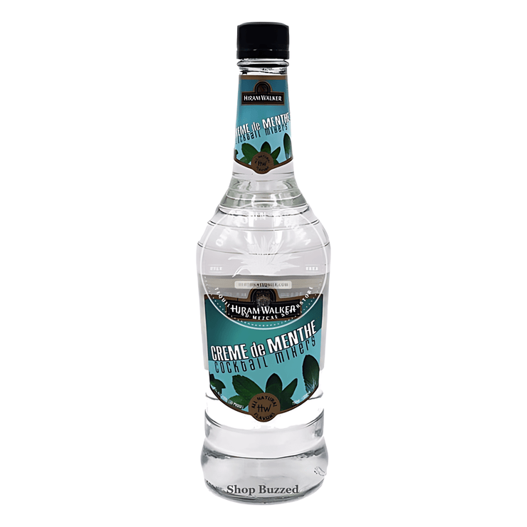 Hiram Walker Creme de Menthe Cocktail Mixers 1L - Shop Buzzed