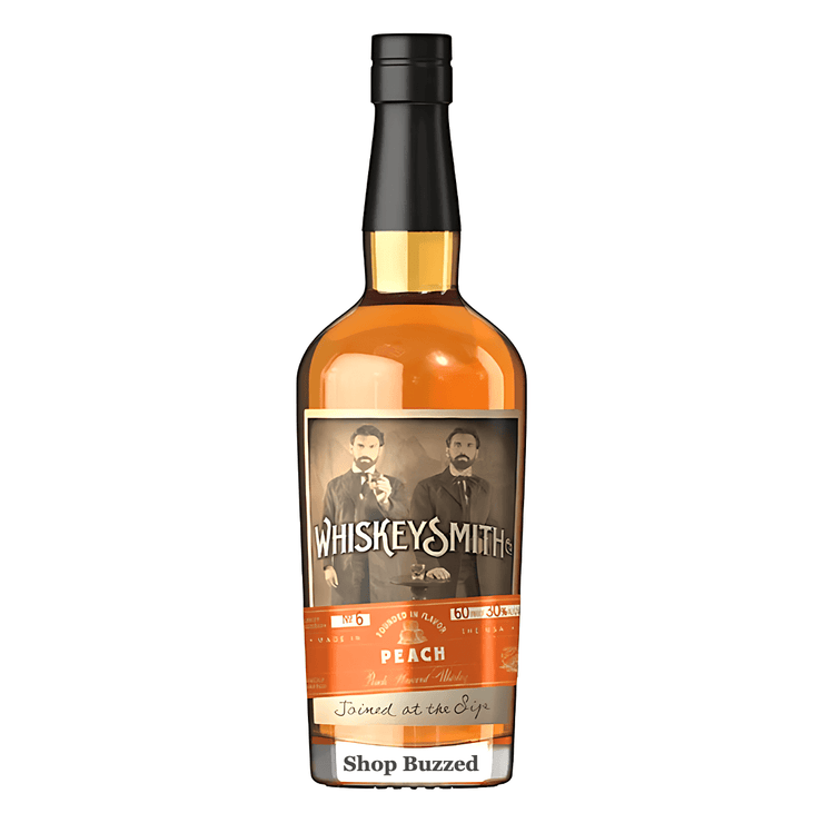 Whiskey Smith Peach Flavored Whiskey 750ml - Shop Buzzed