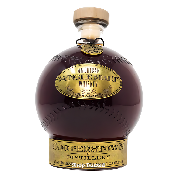 Cooperstown Limited Edition Baseball Decanter - Straight American Single Malt Whiskey 2022 750ml