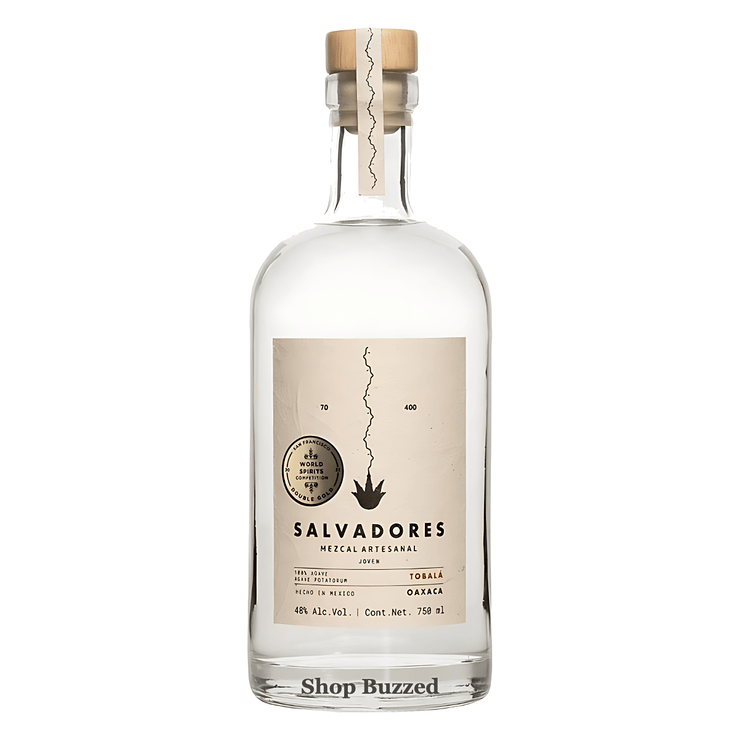 Salvadores Mezcal Artesanal Tobala Joven 750ml - Shop Buzzed