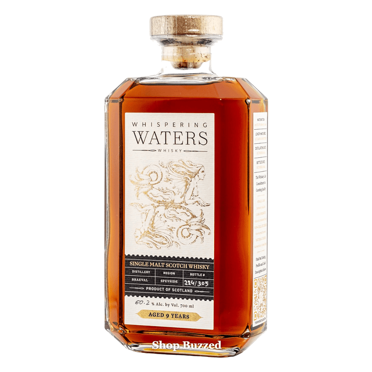 The Whiskey Lab Whispering Waters Braeval 9 year 700ml - Shop Buzzed