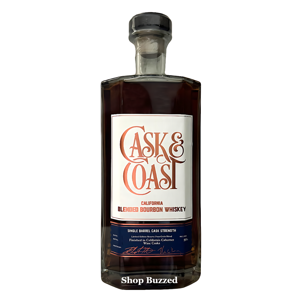 Cask and Coast Limited Edition Single Barrel Cask Strength California Bourbon 750ml