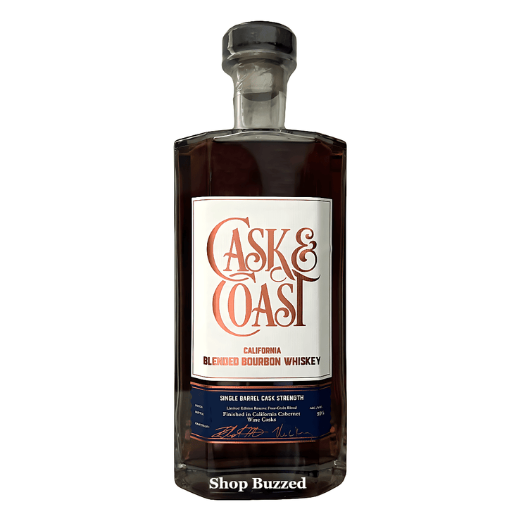 Cask and Coast Limited Edition Single Barrel Cask Strength California Bourbon 750ml - Shop Buzzed