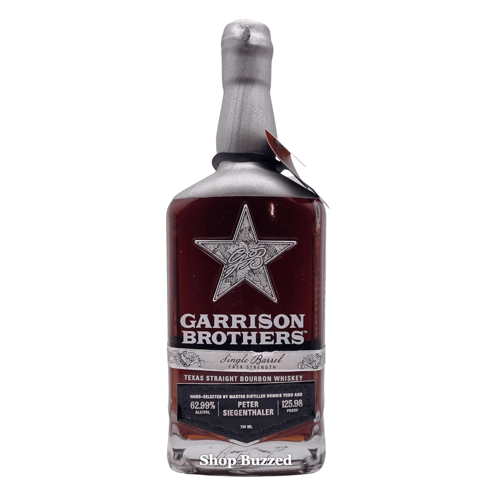 Garrison Brothers Cask Strength Single Barrel Whiskey | 122.2 Proof 750ml - Shop Buzzed